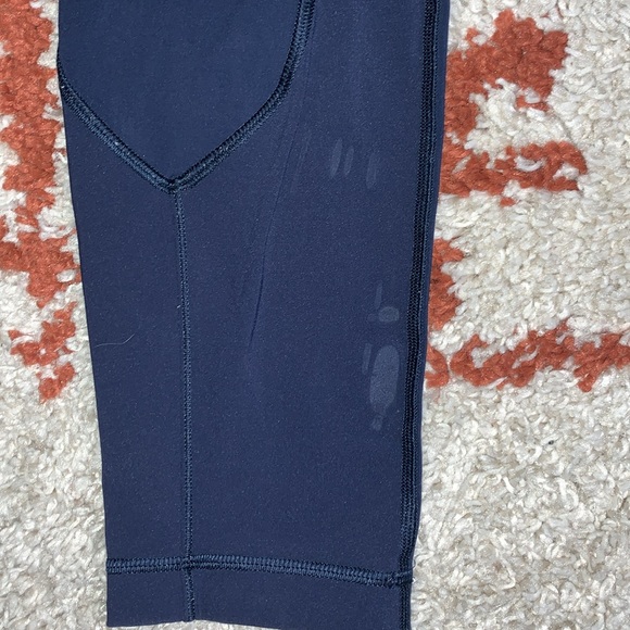 Lululemon- All The Right Places- Sz 14- Hero Blue- Full Length **Flawed** - Picture 13 of 15